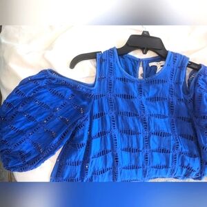 Dress eyelet lined cutout 💙💙💙